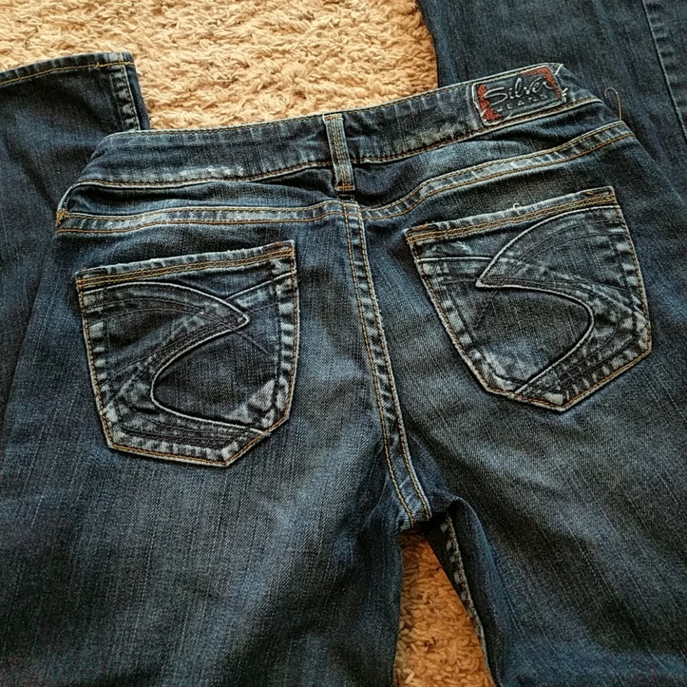 Silver jeans